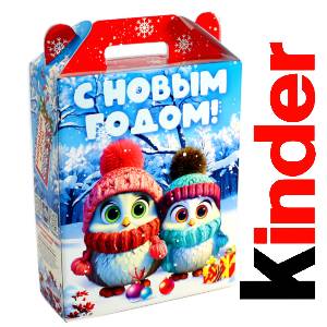 Детский подарок на Новый Год в жестяной упаковке весом 830 грамм по цене 3297 руб в Набережных Челнах